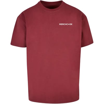 Oversized T-shirt Merchcode Break The Rules Heavy