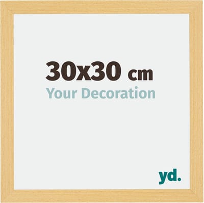 Your Decoration - Fotolijst 30x30 cm - MDF - Beuken Decor - Mura