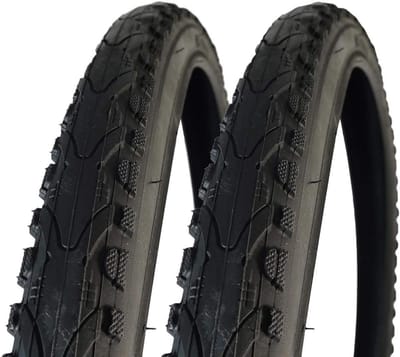 2x Fietsbanden 28 inch MTB/Trekking 700x38C Zwart - Stevige Draadbanden voor Allround Gebruik