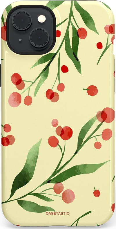 Casetastic Hoesje Geschikt voor Apple iPhone 15 Plus Magsafe - Stijlvolle Beschermende Duo-layer Case - Watermeloen