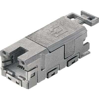 Telegärtner 100007525 STX V1 RJ45-module-element Cat.6A 100007525 Bus, recht Aantal polen: 8P8C 1 stuk(s)