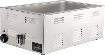 Professionele Bain Marie Met Aftap | Combisteel | 7476.0015 | Horeca