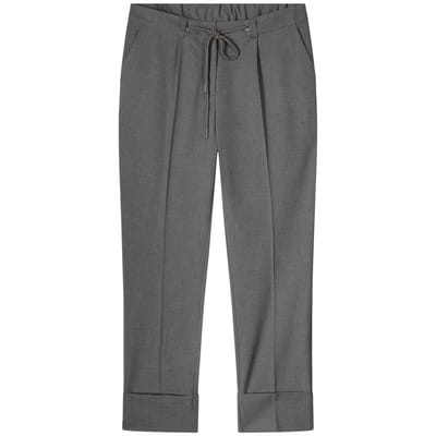Summum Woman Trousers Viscose Blend Stretch Greys Size: 32 | Sweatpants Outlet | Dames | Grijs