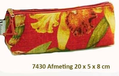 Vagabond-Toilet- & Make-up tasje "Wild Orchid" 7430-afmeting 20 x 5 x 8 cm