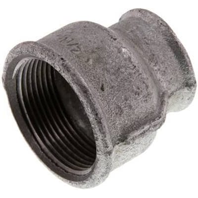 Rp 1 1/2'' x Rp 1'' Verzinkt Gietijzeren Ronde Sok 25 Bar