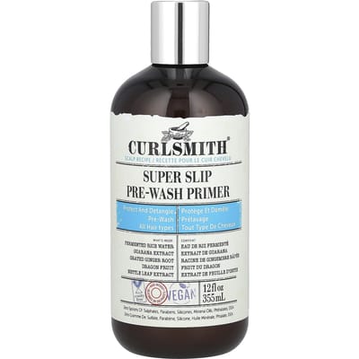 Curlsmith, Super Sleep Prebiotic Primer, Step 1, 12 fl oz (355 ml) white