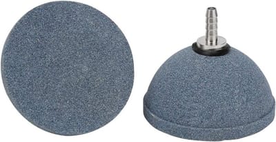 Luchtsteen Bubbel Diffuser voor Aquariums - Ideaal voor Luchtpompen, Vijvers en DWC Reservoirs, 6 cm