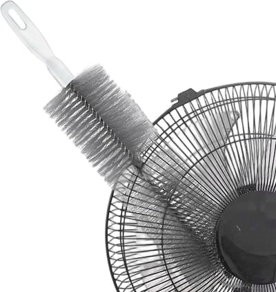 Ventilator Reiniger - Stofdoek Set - Stof Verwijderen - Buigbaar Ontwerp - 2 Delig - Grijs