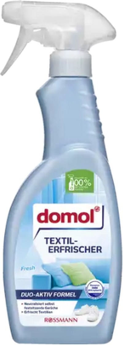 Domol Textielverfrisser Spray - Fresh | 1x 500ml | Verwijdert nare geuren