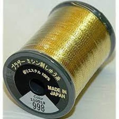 Brother Metallic Garen Goud kleur 998