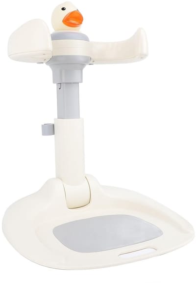 Dailygoods- Babydouchestandaard Antislip - Verstelbare Houder - Veilig ABS/PP/TPE - Stabiel Ontwerp - Sneldrogend - Handige Douchekophouder - Kinderdouche