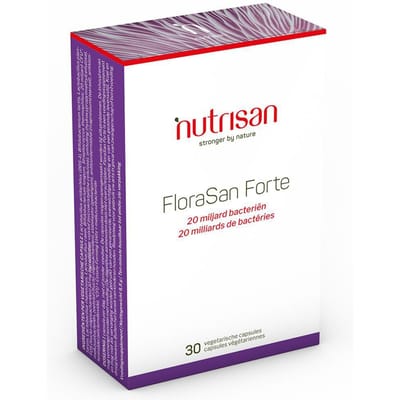 Nutrisan Florasan Forte 20 Miljard Bacteriën 30 capsules