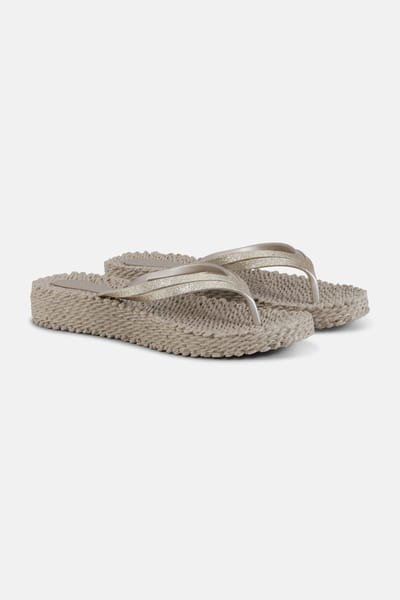 Gelaagde Sleehak Slippers Glitter Dames Ilse Jacobsen Hornbæk