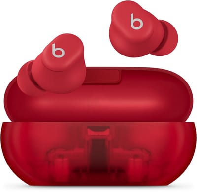Beats Solo Buds Draadloze Oortjes - Bluetooth In-ear Oordopjes - Transparent Red