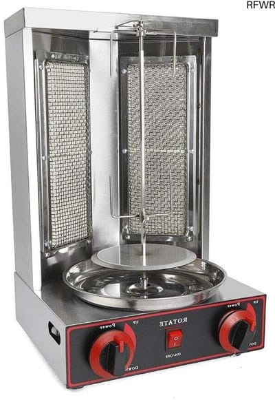 RFWR® Elektrische Dönergrill Met Temperatuurinstelling - Ideaal Voor Thuisgebruik