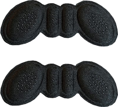 Sodrai Anti-Slip blaarbeschermer kussens | Hielbeschermers | Blaarbeschermers | Hielzool | hakbeschermer | Inlegzolen | 2 stuks / 1 paar | Zwart