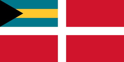 Vlag Bahama's Koopvaardij 120x180cm