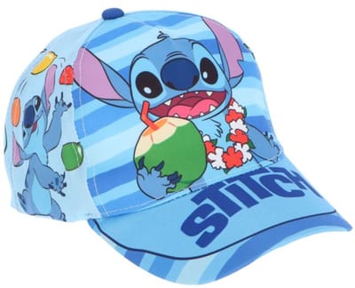 Stitch Pet voor Kinderen 2-8 Jaar – Disney Lilo & Stitch Cap (52-54 cm) – Zomer Cap – Blauw