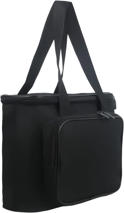 Reistas Koffiezetter - Opbergtas Organizer - Reizen en Opslag - Meerdere Compartimenten - 30 x 12 x 24 cm - Zwart