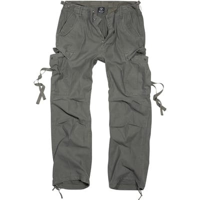Brandit Cargobroek - M65 Vintage Trousers - S tot 5XL - voor Mannen - olijf