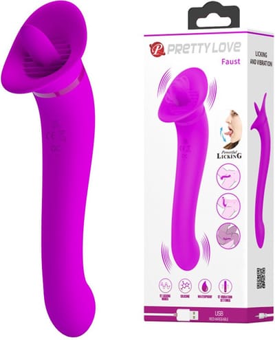 Pretty Love - Faust - Orale Sex Simulator - Roze