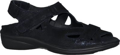 Durea 7258 wijdte E Kleur: D.Blauw Nubuck Maat: 3 (36)