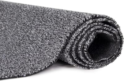 Kunstgras Mat - Balkon Tapijt - Buiten Gebruiken - Waterdicht Antislip - 133x100cm - Grijs