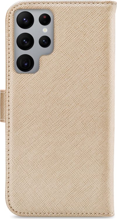 My Style Galaxy S22 Ultra Portemonnee Hoesje Gold