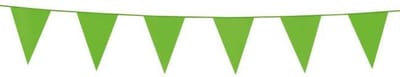 Wefiesta Vlaggenlijn 3 M 10 X 15 Cm Polyetheen Lichtgroen