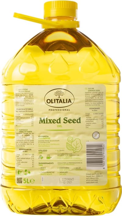 Olitalia Slaolie olie van gemengde zaden - Fles 5 liter