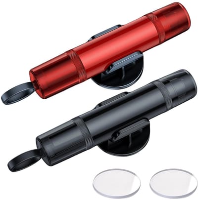 Dailygoods- Veiligheidshamer 2-in-1 - Noodhamer Auto - Gordelsnijder - Glasbreker - Aluminiumlegering - Veiligheidsontwerp