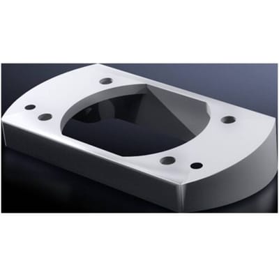 Rittal CP 6206.440 Nivelleeradapter Star Zinkspuitgietwerk Grijs-wit (RAL 7035) 1 stuk(s) Piece
