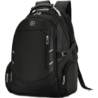 Casual Rugzak voor Mannen Waterdichte en Anti-diefstal Computer Rugzak voor Mannen Mode Grote Capaciteit Outdoor Reizen Rugzak black