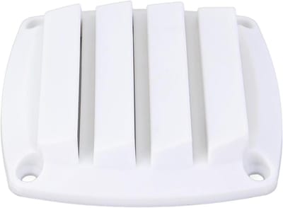 3 Inch Louvre Luchtrooster Cover voor Ventilatie van Campers en Boten - Ronde Metalen Ventilatie Grill voor Optimale Luchtstroom en Eenvoudige Installatie