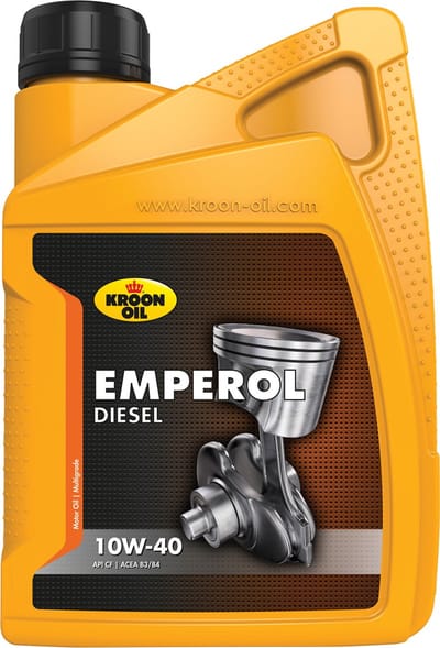 Kroon-Oil Emperol Diesel - 10W-40 Motorolie - ACEA A3/B3 - 1 Liter - Donskleurig