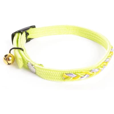 Gevlochten nylon halsband voor katten Martin Sellier