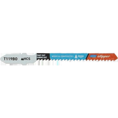 Norton Clipper - Decoupeerzaagbladen HCS - 3 stuks - 76mm - Voor Hout en Composiet