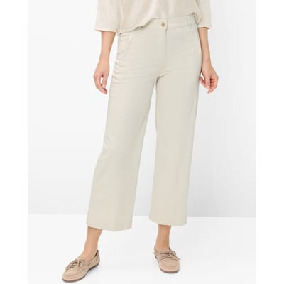 Raphaela by Brax Dames Culotte  Style PEGGY CULOTTE LINEN, lichtbeige, maat 40