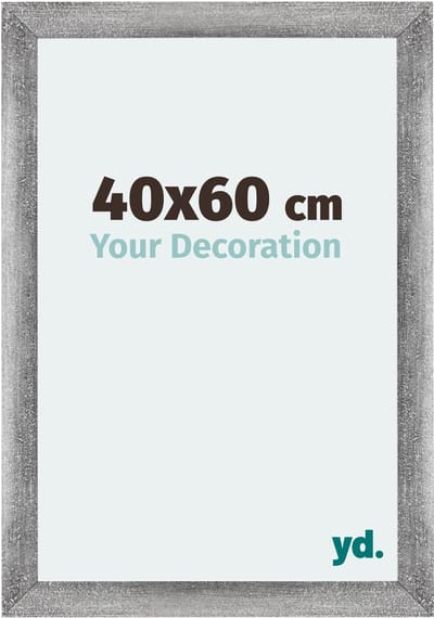 Your Decoration - Fotolijst 40x60 cm - MDF - Grijs Geveegd - Mura