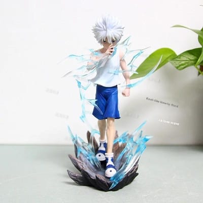Bandai Op Voorraad Originele Banpresto Killua Zoldyck Pop Gloednieuw Doos Verpakte Actiefiguur Animatie Periferieën Personages white