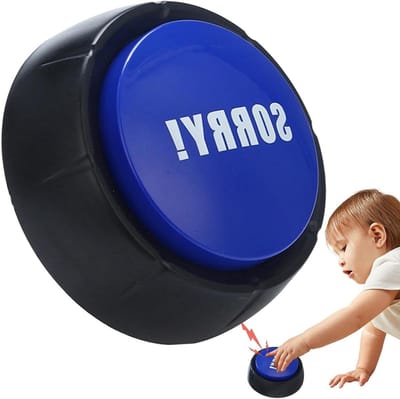 Ja-nee-knop, tv-spelzoemer, sprekende toetsen voor communicatie, Joy Buzzer, knoppen ja en nee, sterker en duidelijker voor de communicatie.