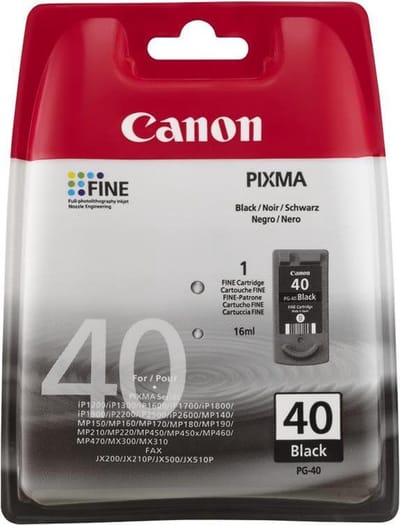 Canon PG-40 zwart