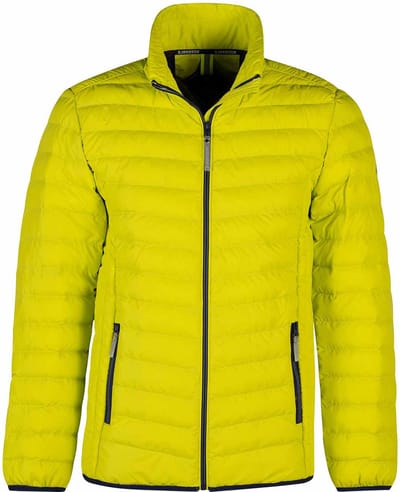 BJØRNSON Jeppe Stepjack Tussenjas Heren - Winddicht - Padded - Maat 2XL - Lime