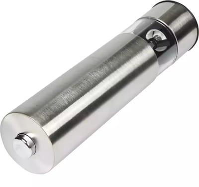 Benson Elektrische peper- en zoutmolen - LED verlichting - Instelbare maalgraad - Roestvrij staal - 23 cm