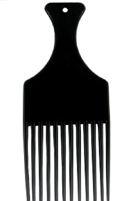 Hair Mode Afro Kam Grof Zwart