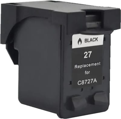 Inktcartridges Geschikt voor HP 27XL | Zwart Geschikt voor HP Deskjet 3300, 3320, 3320V, 3322, 3323, 3325, 3420, 3425, 3450, 3500, 3520, 3535, 3550, 3550V, 3620, 3645, 3647, 3650, 3653, 3740, 3745, 3840, 3843, 3845, 5850, Fax 1240