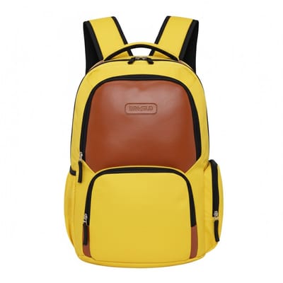 Aviator Lite Rugzak- Geelbruin - Yellow Brown - School bag - Werktas - Kantoortas - Tas - Schooltas - Backpack - Rugtas - Laptoptas - Office bag- 26L