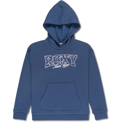 Roxy Surf Feeling Vt Hoodie Blauw 10 Years Meisje
