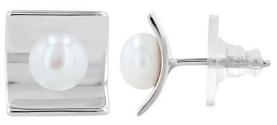 AKZENT Akzent dames oorbel "Alo" aus 925 Sterlingzilver, gerhodineerd, duurzaam