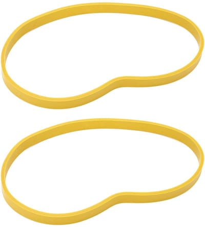Dailygoods- Bandzaagband 3 Stuks - Rubber - Antislip - Houtbewerking - 8 Inch - Gelijkmatige Dikte 12,55 mm - Lintzaagband